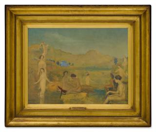 Arthur B. Davies - Golden Sea Garden