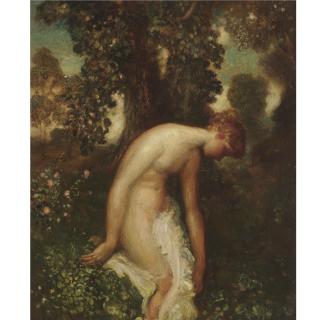 Arthur B Davies - The Bather
