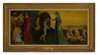 Arthur B. Davies - Two Voices:  Harmony and Discord