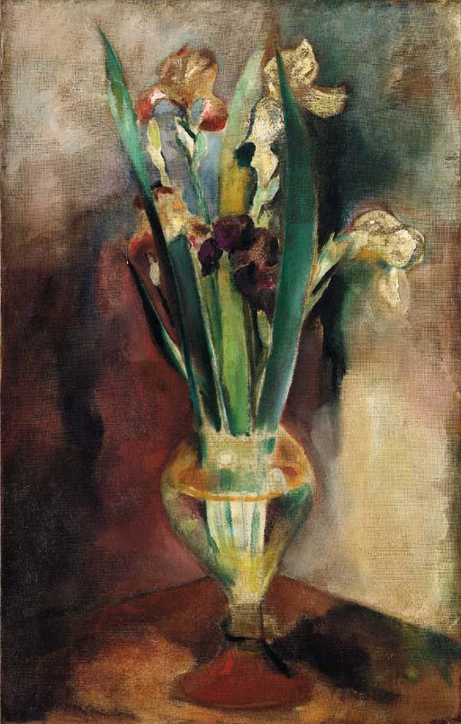 Arthur Beecher Carles - Still Life with Iris