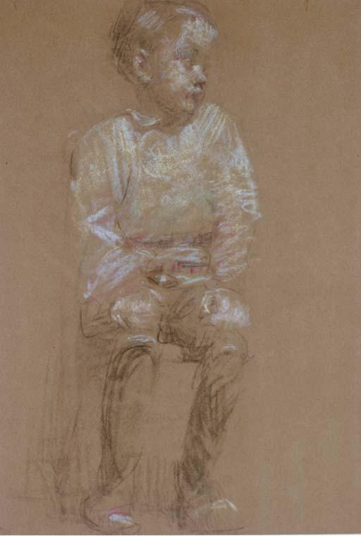 Arthur Beecher Carles - Study of a young child