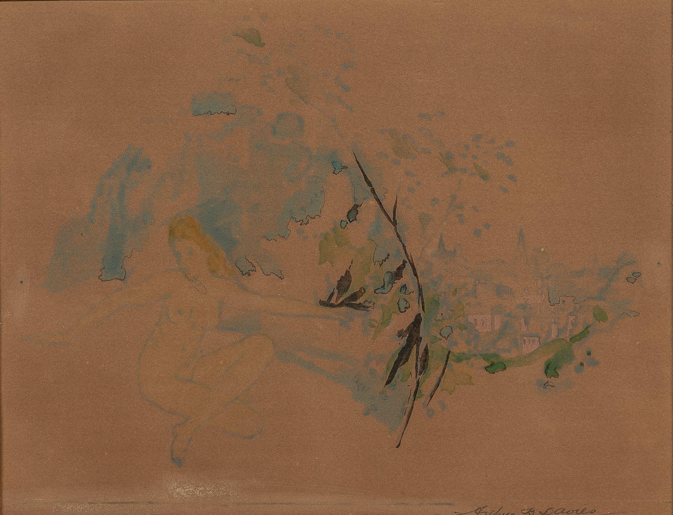 Arthur Bowen Davies - Golden City