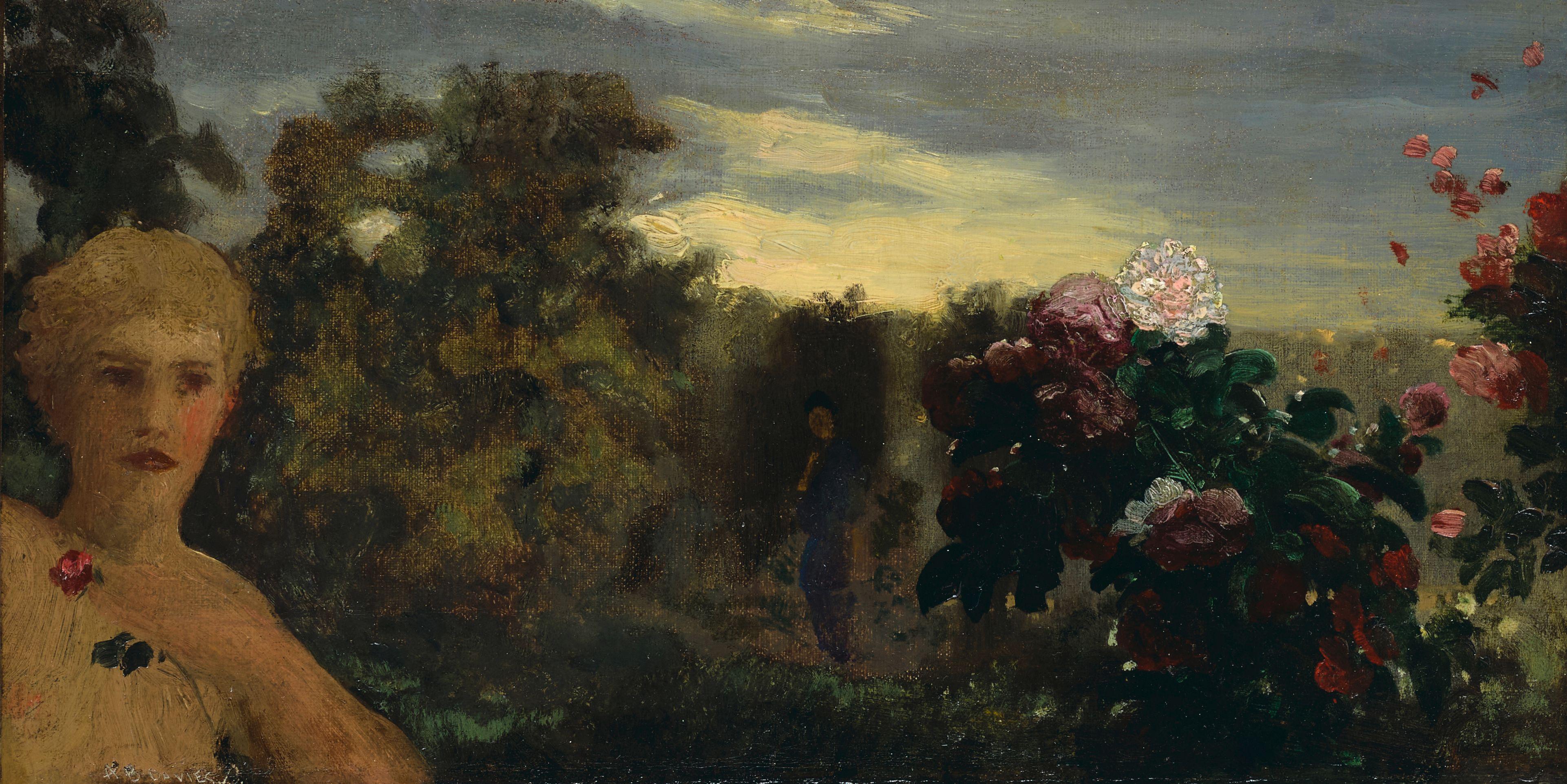 Arthur Bowen Davies - June - Rose (Garden)