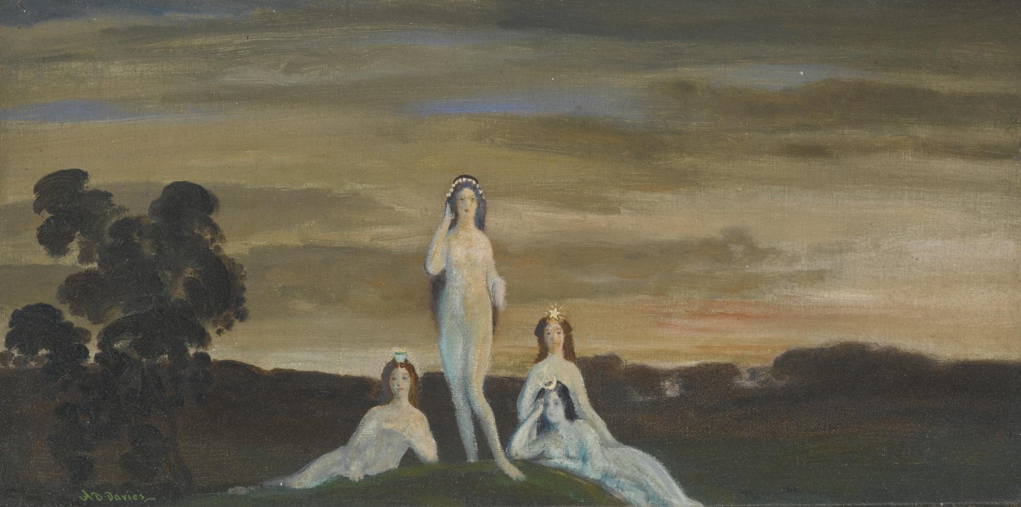 Arthur Bowen Davies - Sacrifice