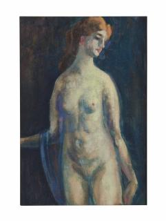 Arthur Bowen Davies - Standing Nude