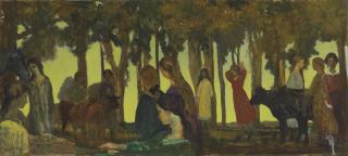 Arthur Bowen Davies - Twilight East