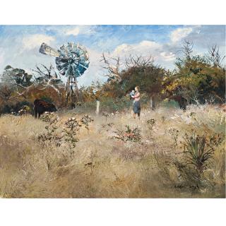 Arthur Boyd - Australian Autumn Landscape