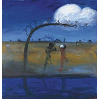 Arthur Boyd - Australian Bent Tree And A Cloud