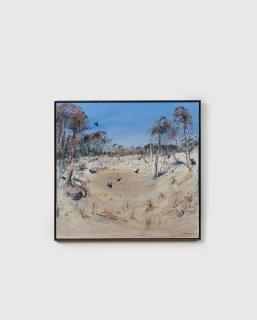 Arthur Boyd - Dry Dam, Wimmera, c.1974