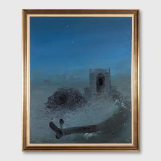 Arthur Boyd - Potter by his Kiln, 1969