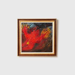 Arthur Boyd - Red Nebuchadnezzar with Crows, c.1968-71