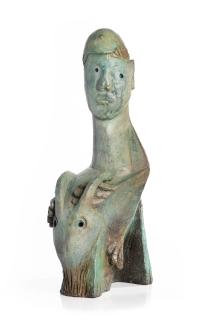 Arthur Boyd - School Boy Riding a Goat, c.1954-1996