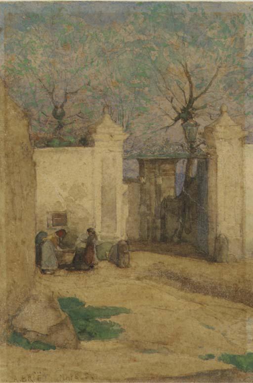 Arthur Briët - Napels: girls at work