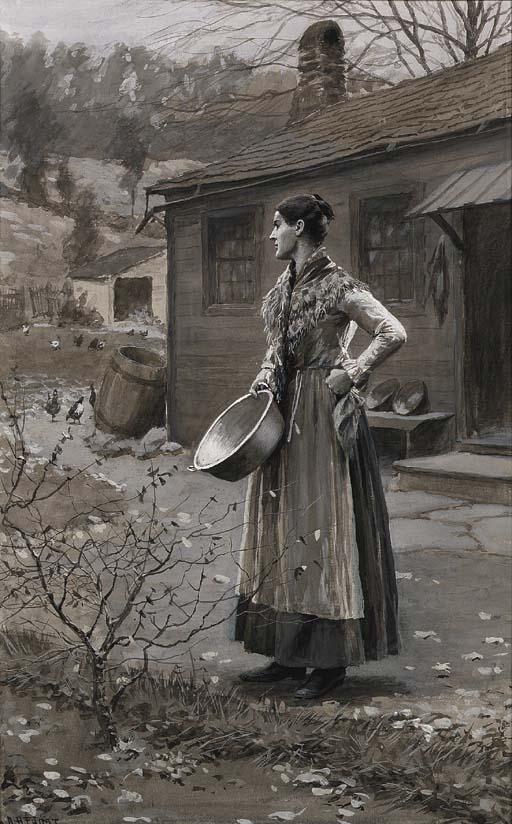 Arthur Burdett Frost - A New England Type