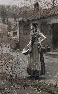 Arthur Burdett Frost - A New England Type