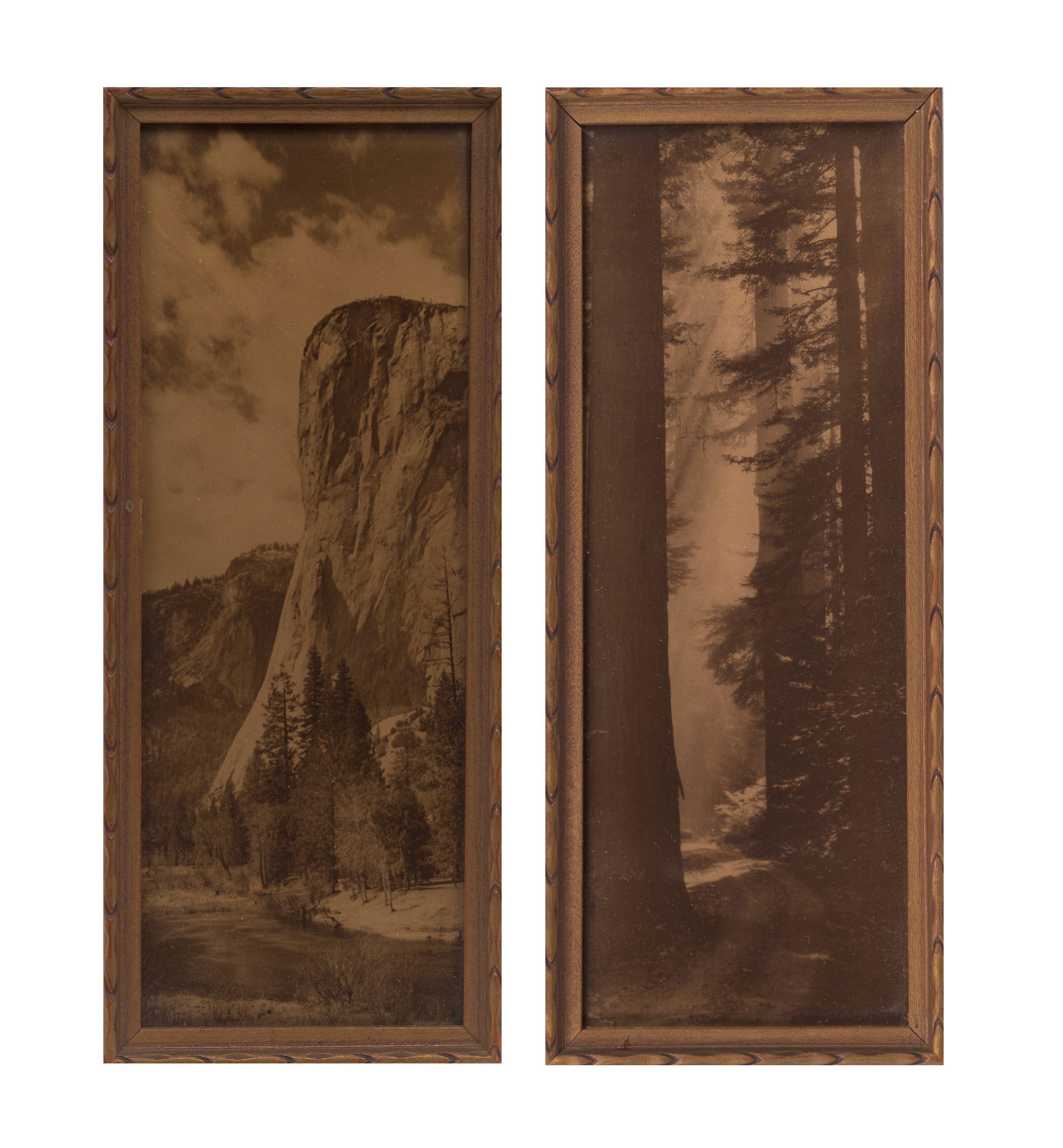 Arthur C. Pillsbury - Selected Images of Yosemite (\'El Capitan\' and \'The Road Winds Out Into The Sunshine\')