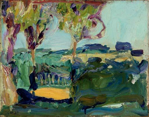 Arthur Carles - Valley through the Trees