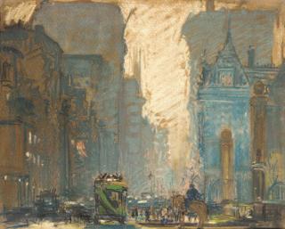 Arthur Clifton Goodwin - Fifth Avenue At 59Th Street