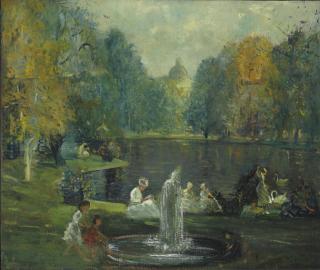 Arthur Clifton Goodwin - Frog Pond, Boston Public Garden