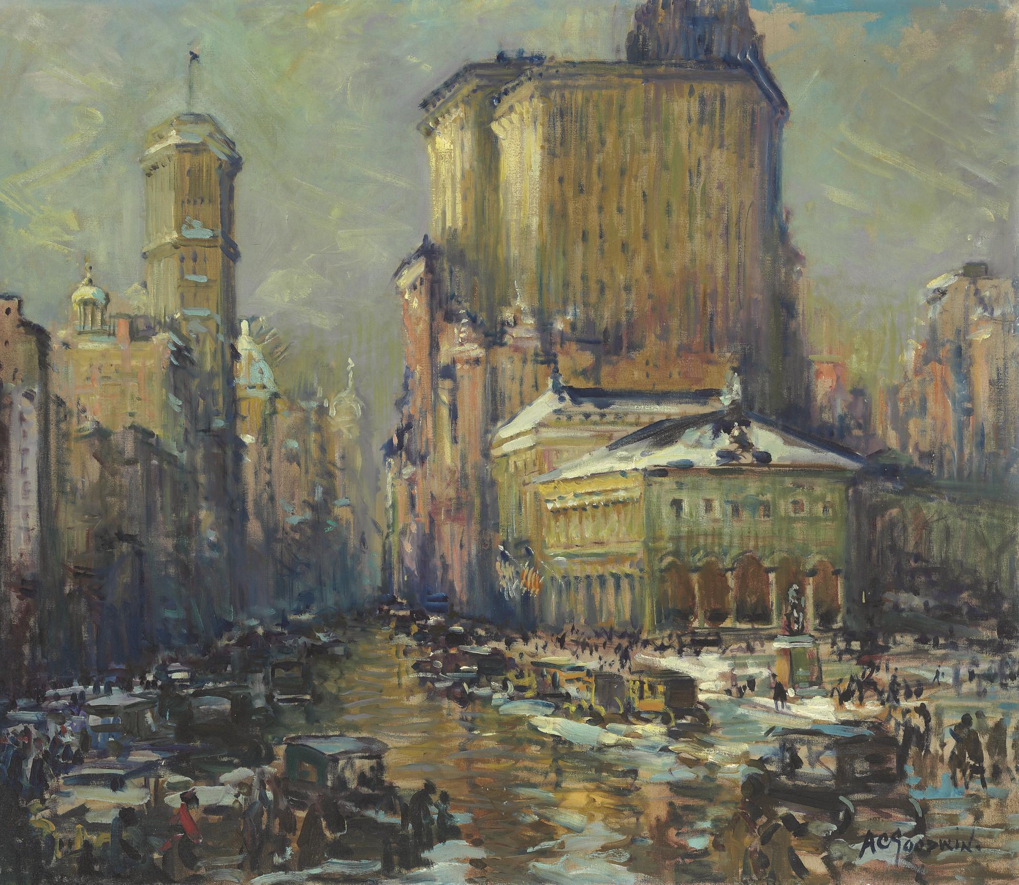 Arthur Clifton Goodwin - Herald Square, New York