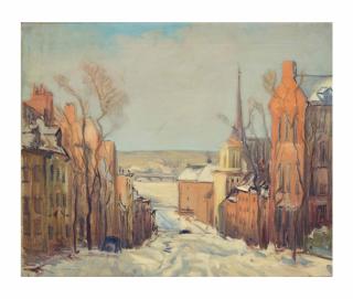 Arthur Clifton Goodwin - Joy Street, Beacon Hill, Boston