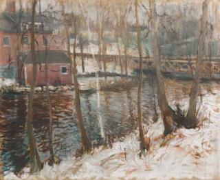Arthur Clifton Goodwin - Paper Mill, Neponset River