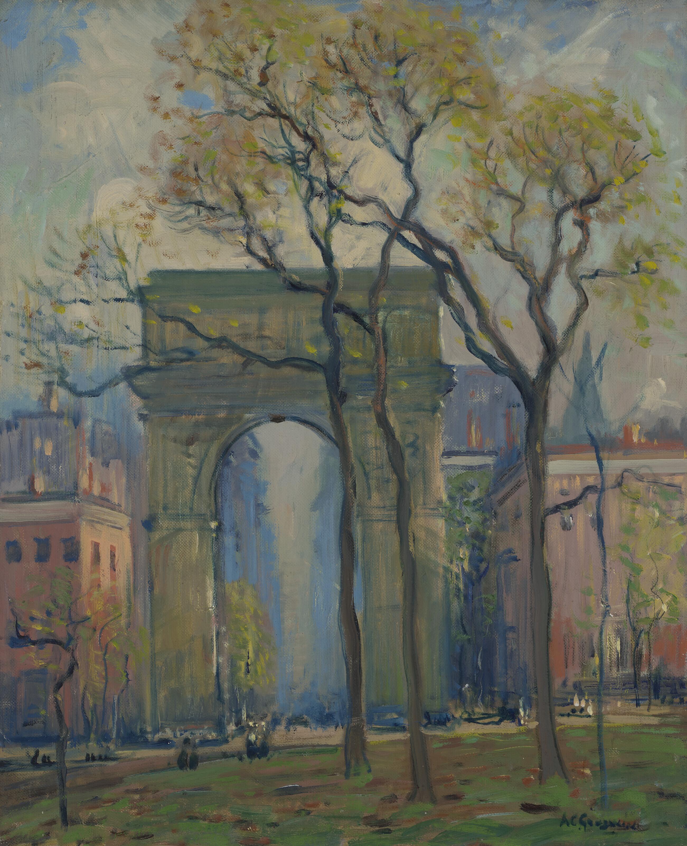 Arthur Clifton Goodwin - Washington Square Arch