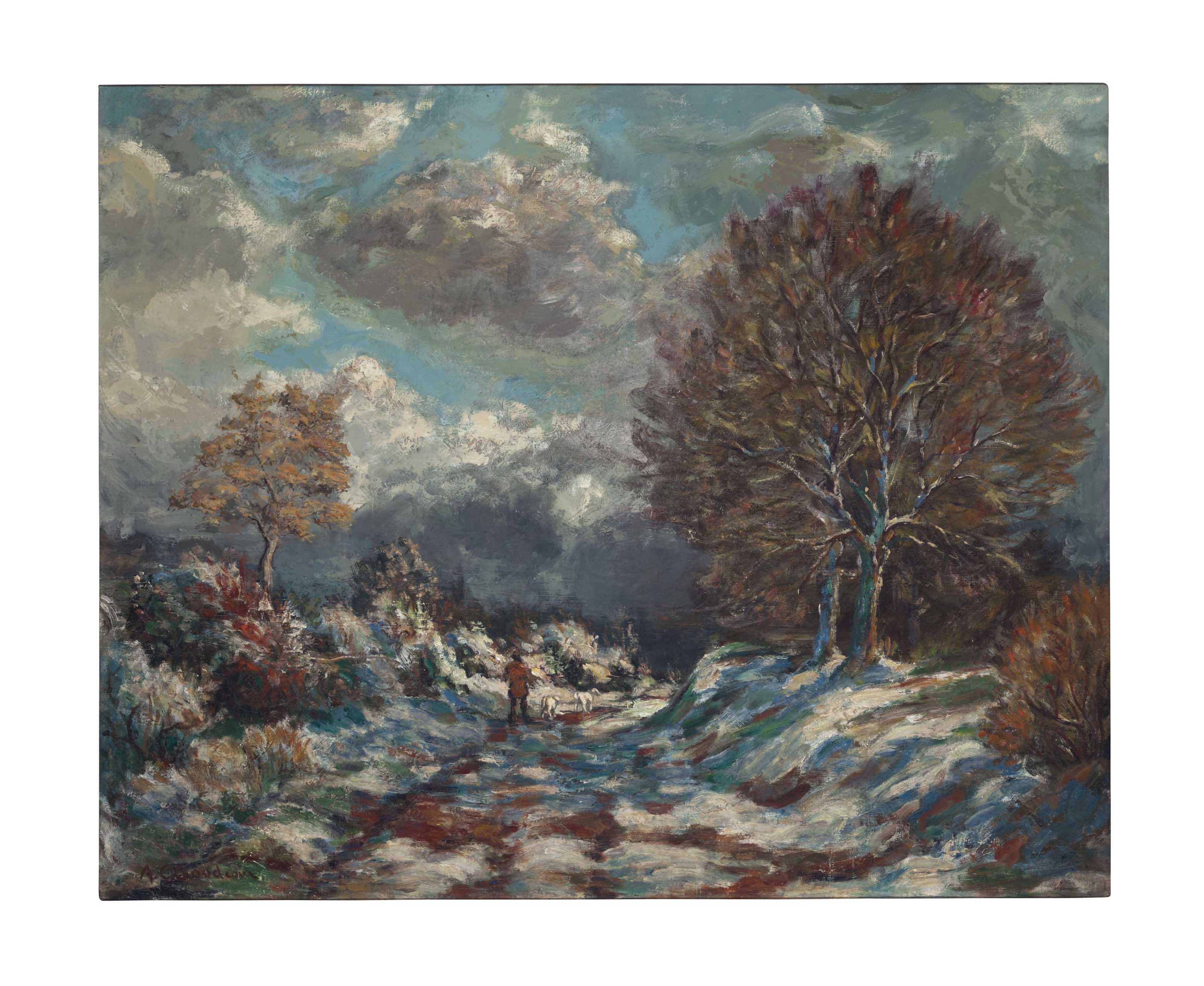 Arthur Clifton Goodwin - Winter Strolll