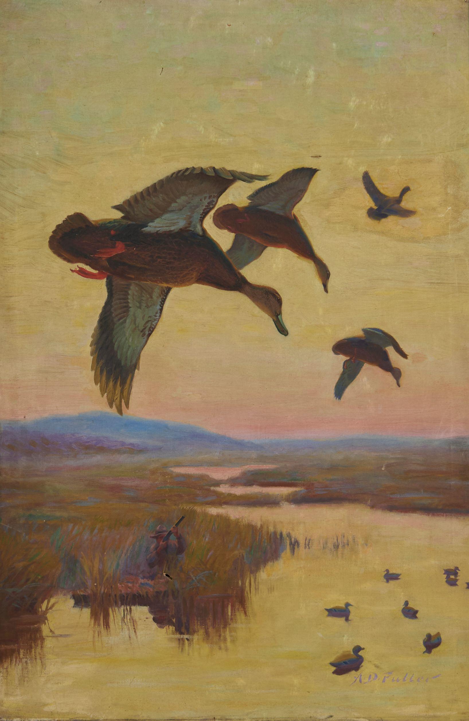 Arthur Davenport Fuller - Hunting Geese