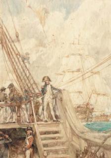 Arthur David Mccormick - Nelson in chase of the French Fleet