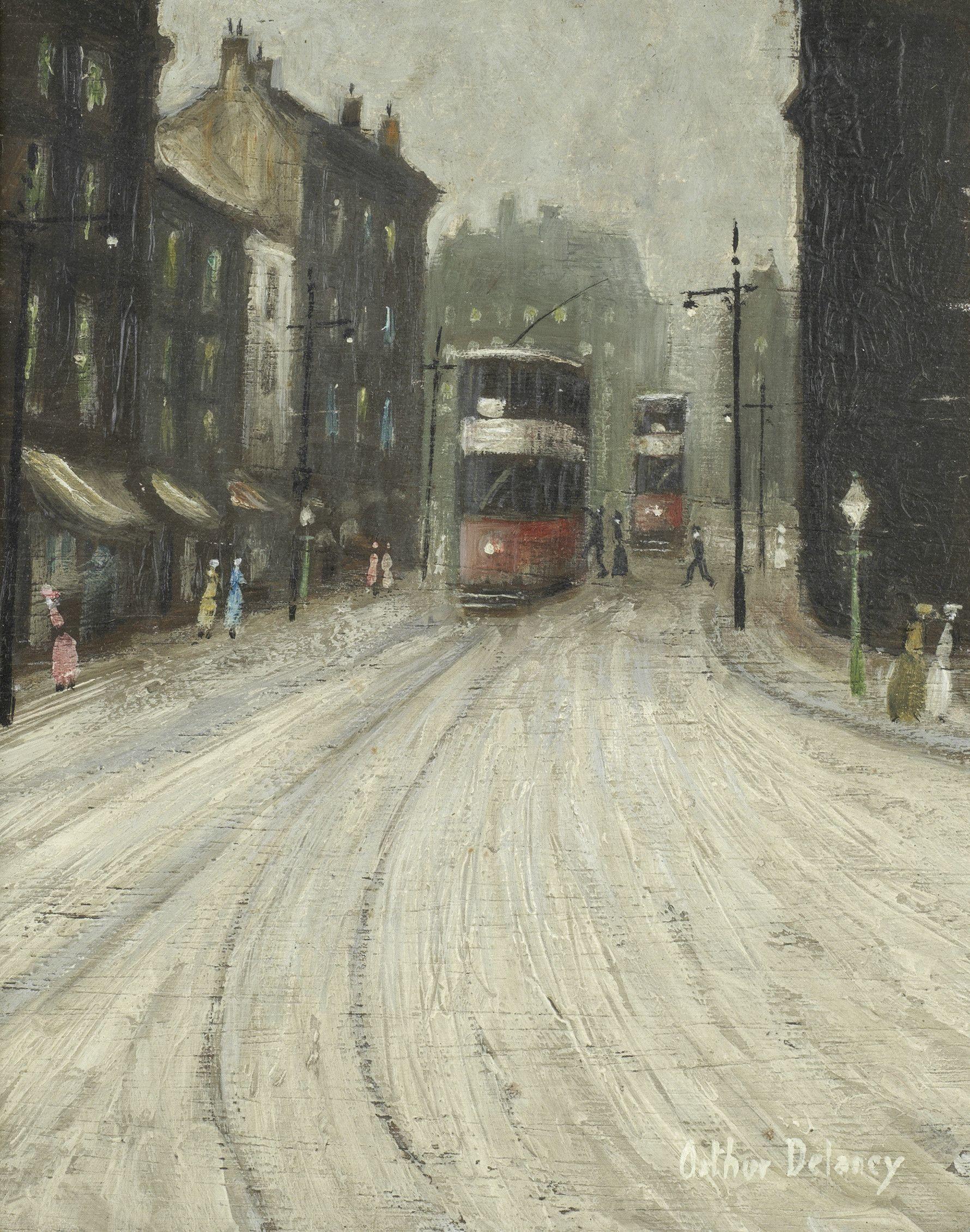 Arthur Delaney - A City Street