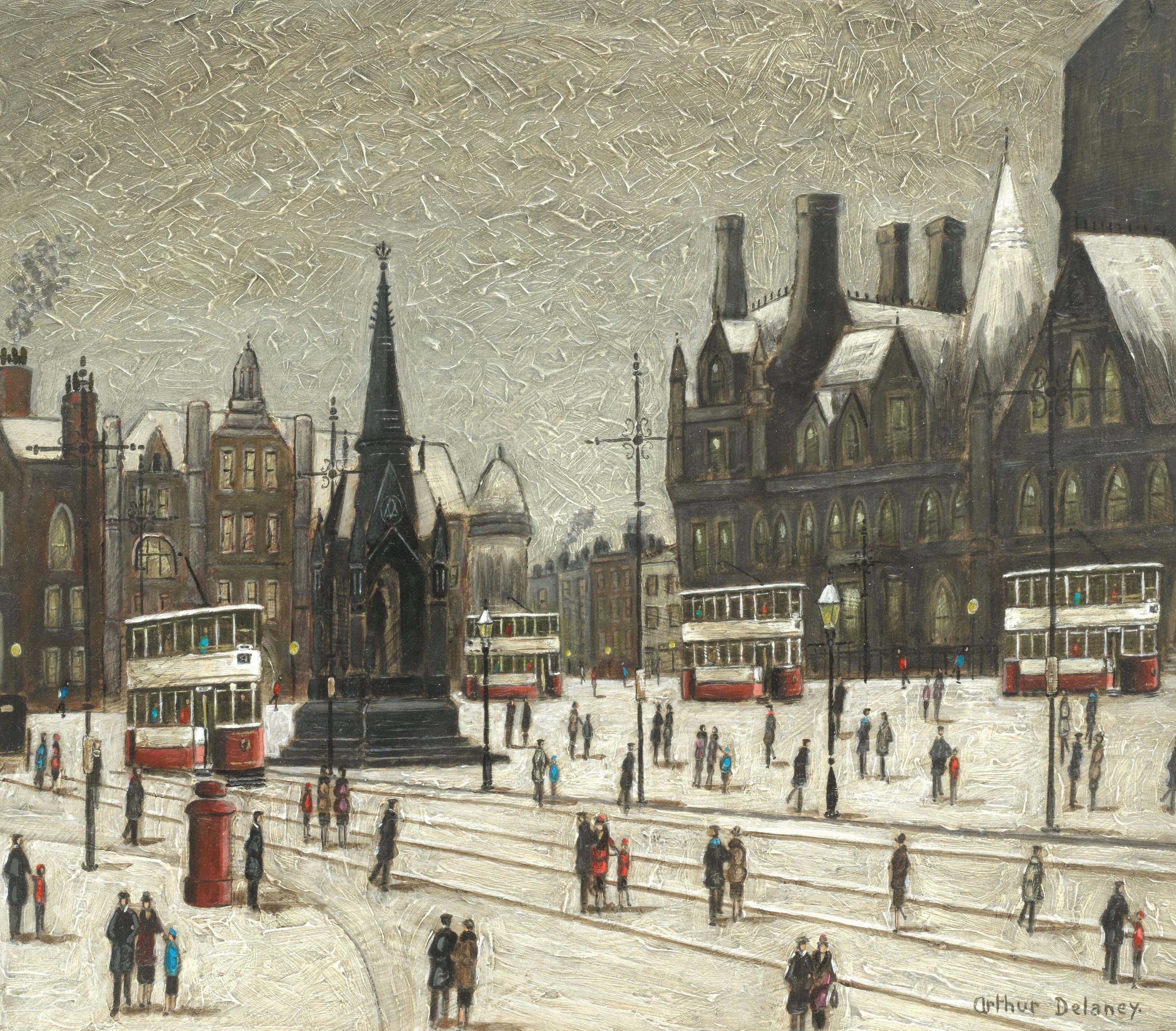 Arthur Delaney - Albert Square, Manchester