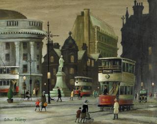 Arthur Delaney - Central Square, Manchester