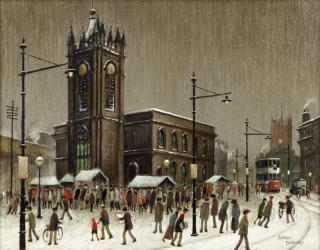 Arthur Delaney - The Flat Iron Market, Manchester