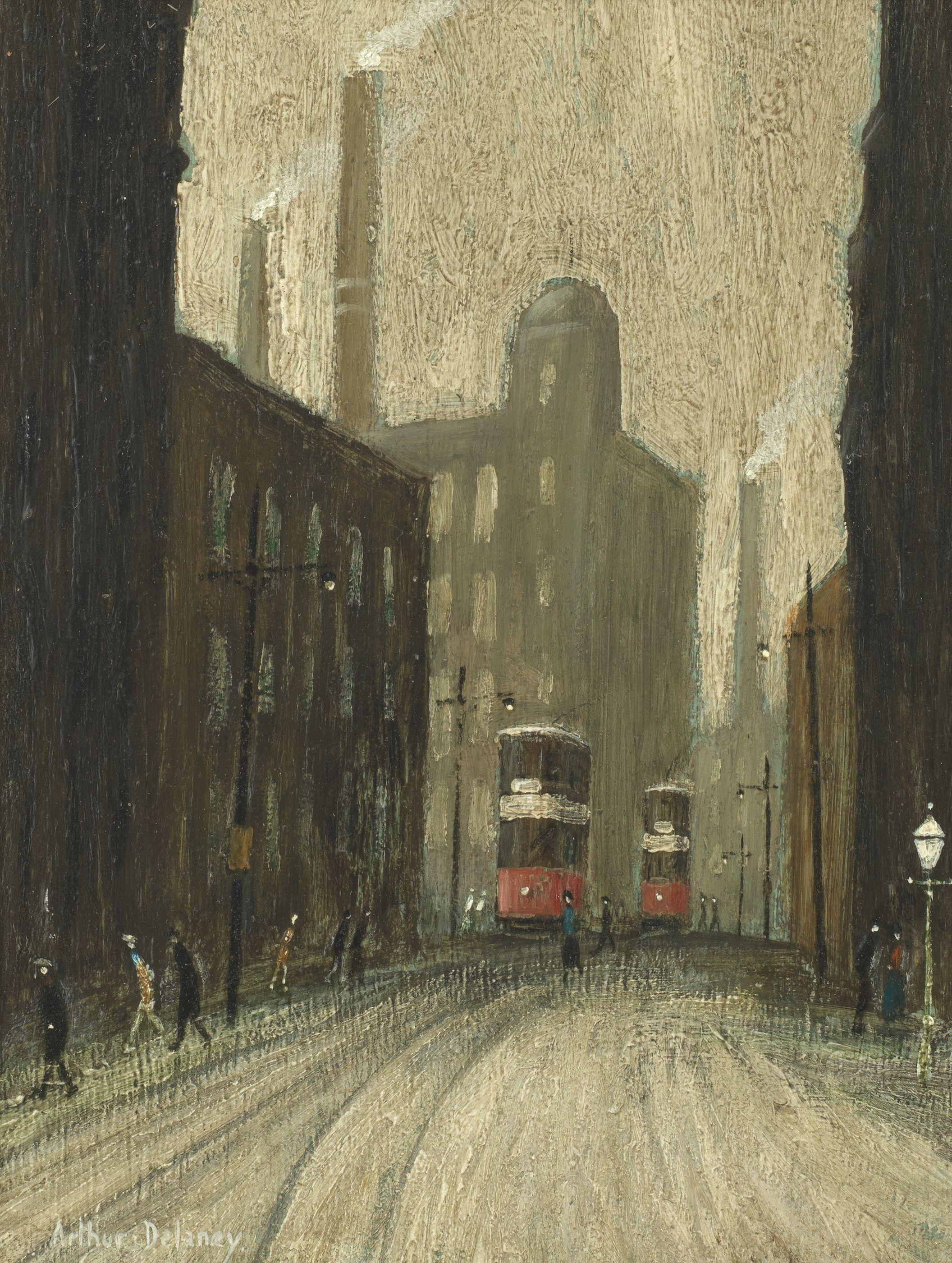 Arthur Delaney - Trams and Mills
