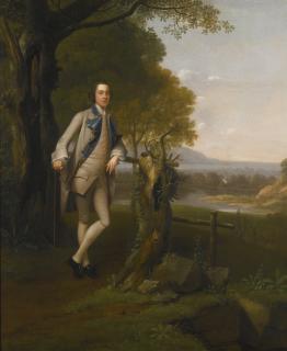 Arthur Devis - Portrait Of Sir John Shaw, 4Th Bt. (1728-1779), Of Eltham Lodge