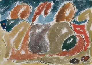 Arthur Dove - Abstraction, Autumn Leaves