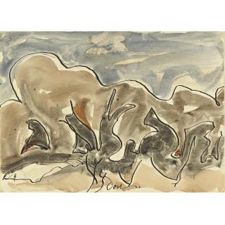 Arthur Dove - Dancing Tree Forms