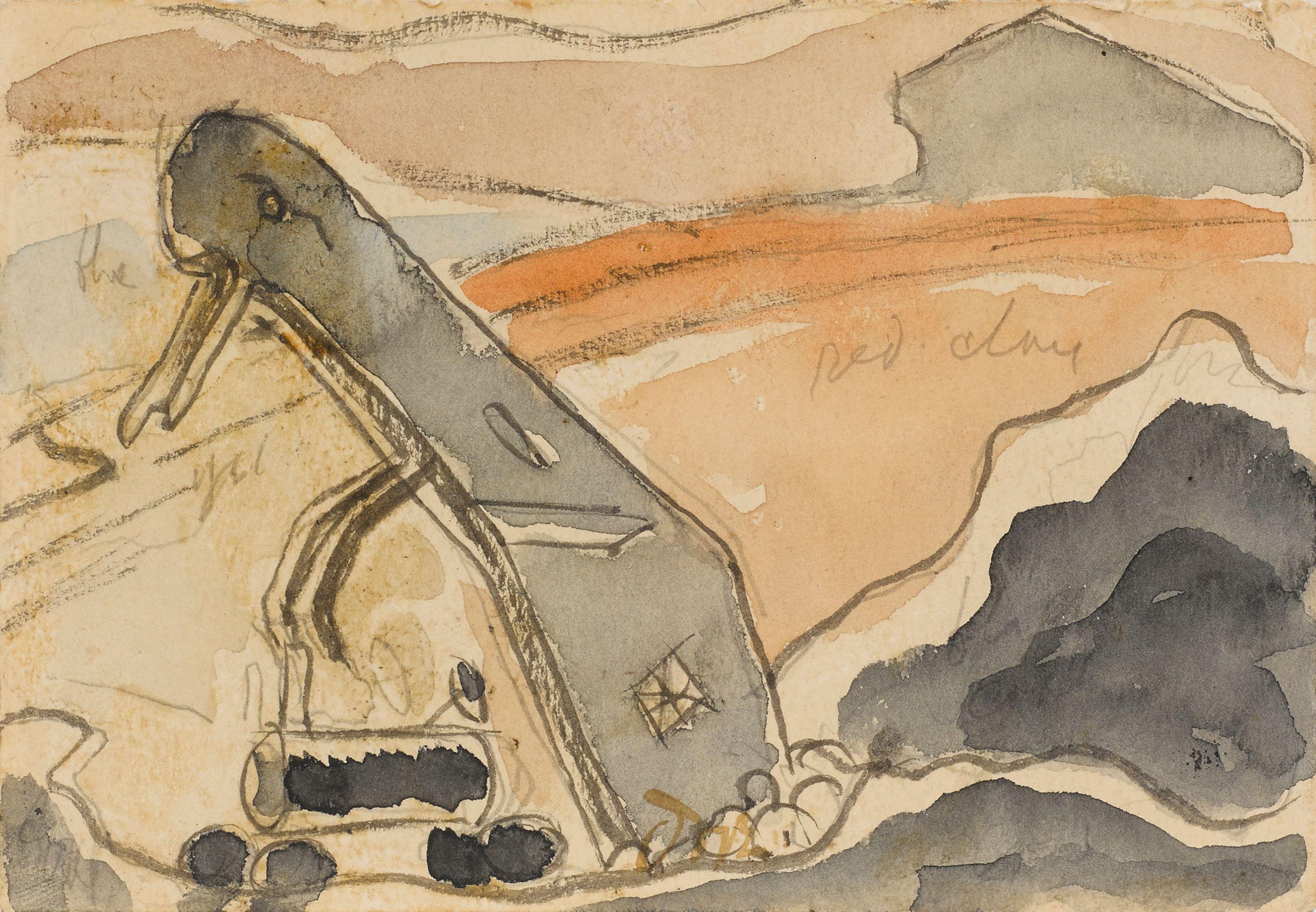 Arthur Dove - Derrick (Steam Shovel, Port Washington)