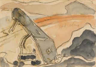 Arthur Dove - Derrick (Steam Shovel, Port Washington)