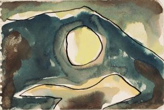 Arthur Dove - Untitled 3 7/8 x 5 15/16 in. (9.8 x 15.1 cm.)