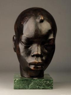 Arthur Dupagne - Head of an african child