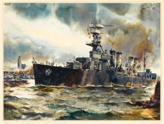 Arthur Edwaine Beaumont - Battle Scarred Veteran - USS Marblehead