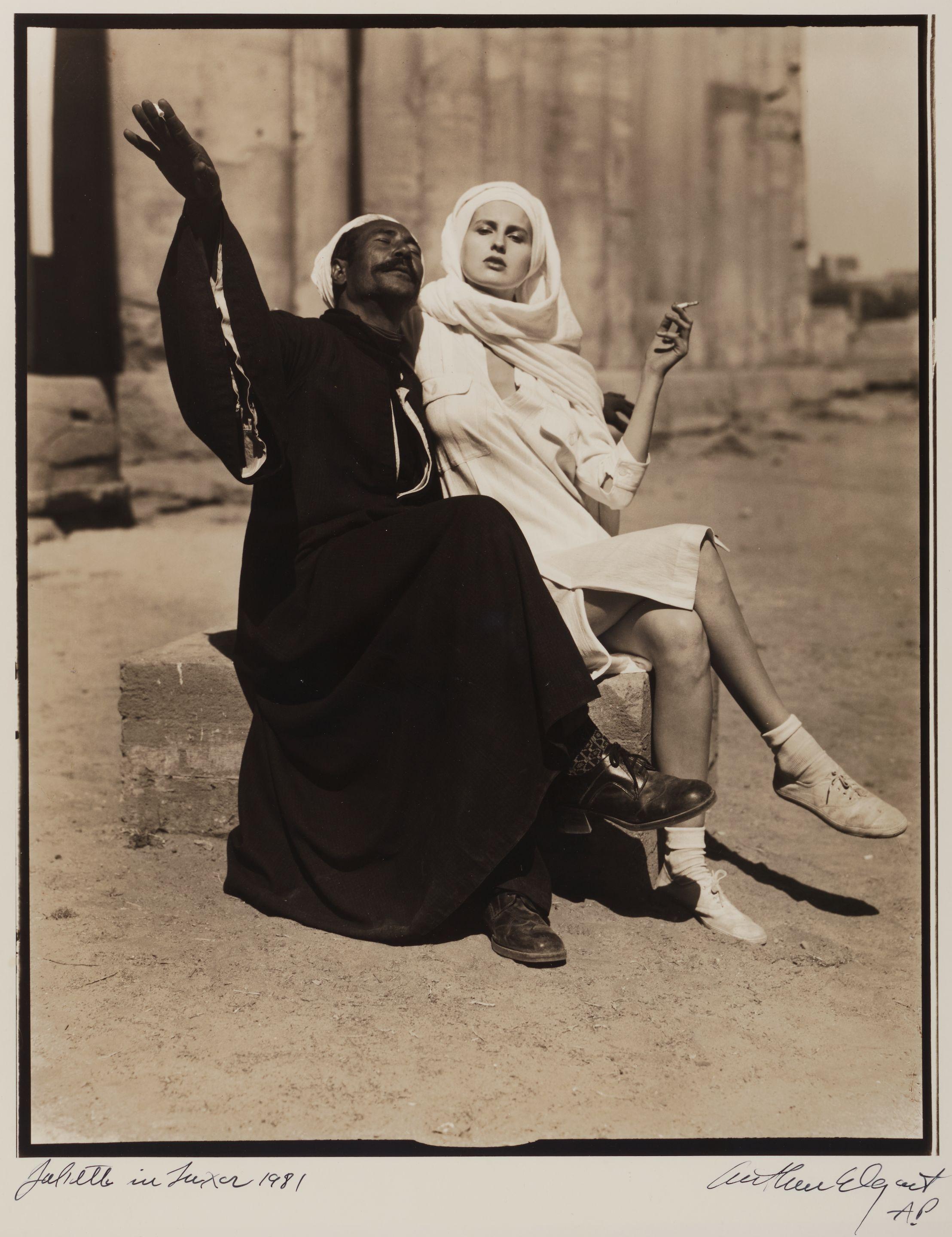 Arthur Elgort - Juliette in Luxor