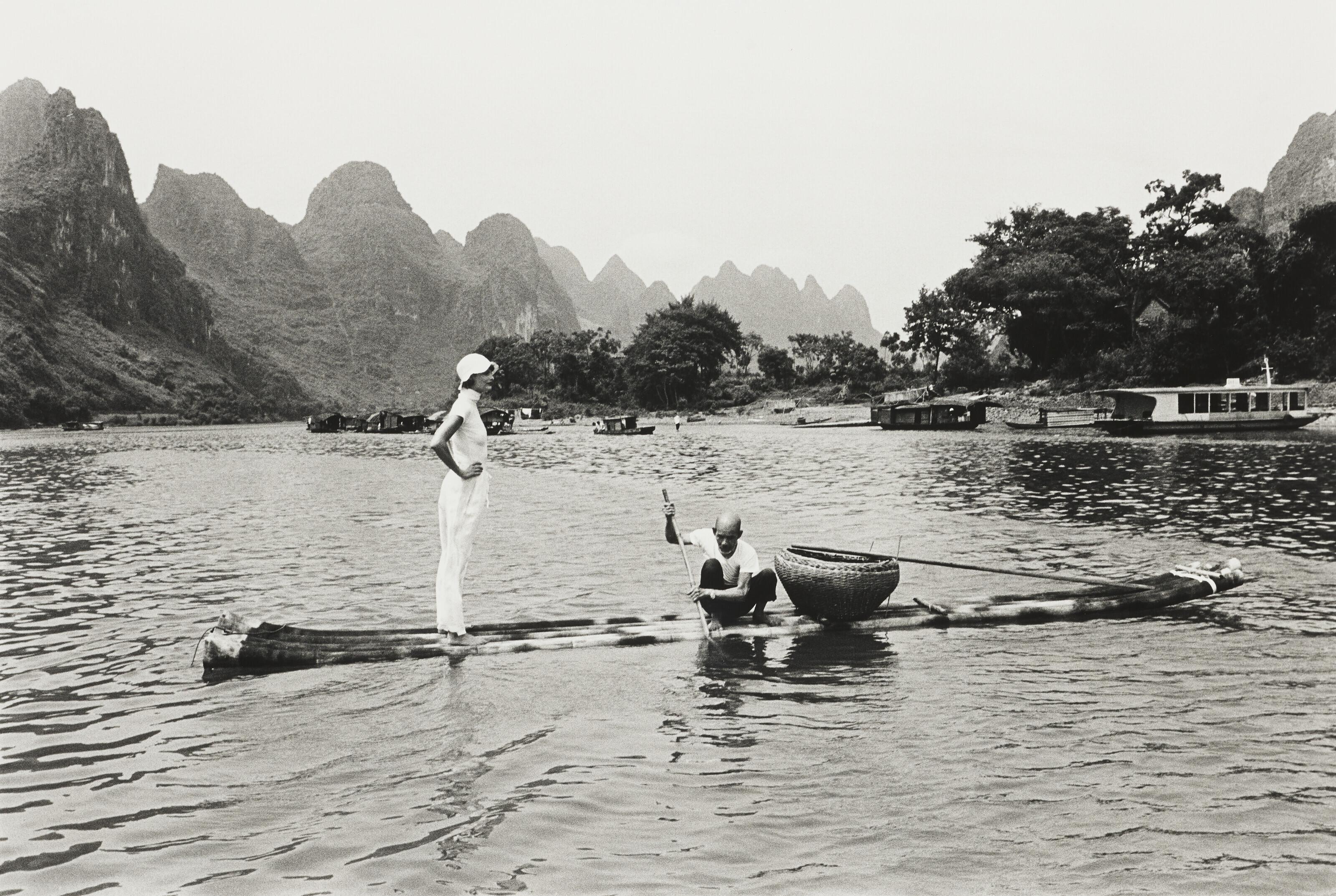 Arthur Elgort - Linda Evangelista, Guangxi, China, Vogue, 1993