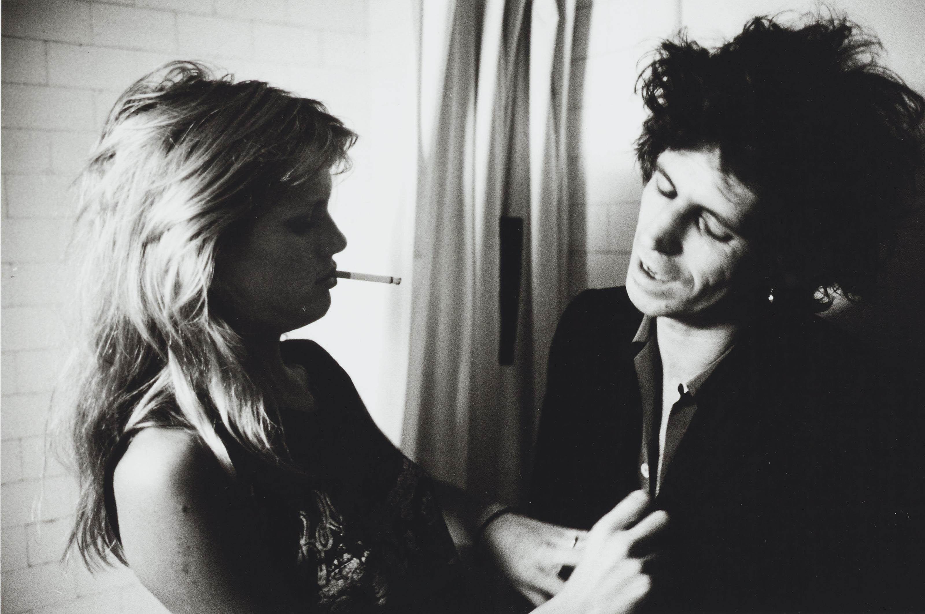 Arthur Elgort - Patti Hansen and Keith Richards, 1981