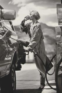 Arthur Elgort - Tatiana In Cody, 1989