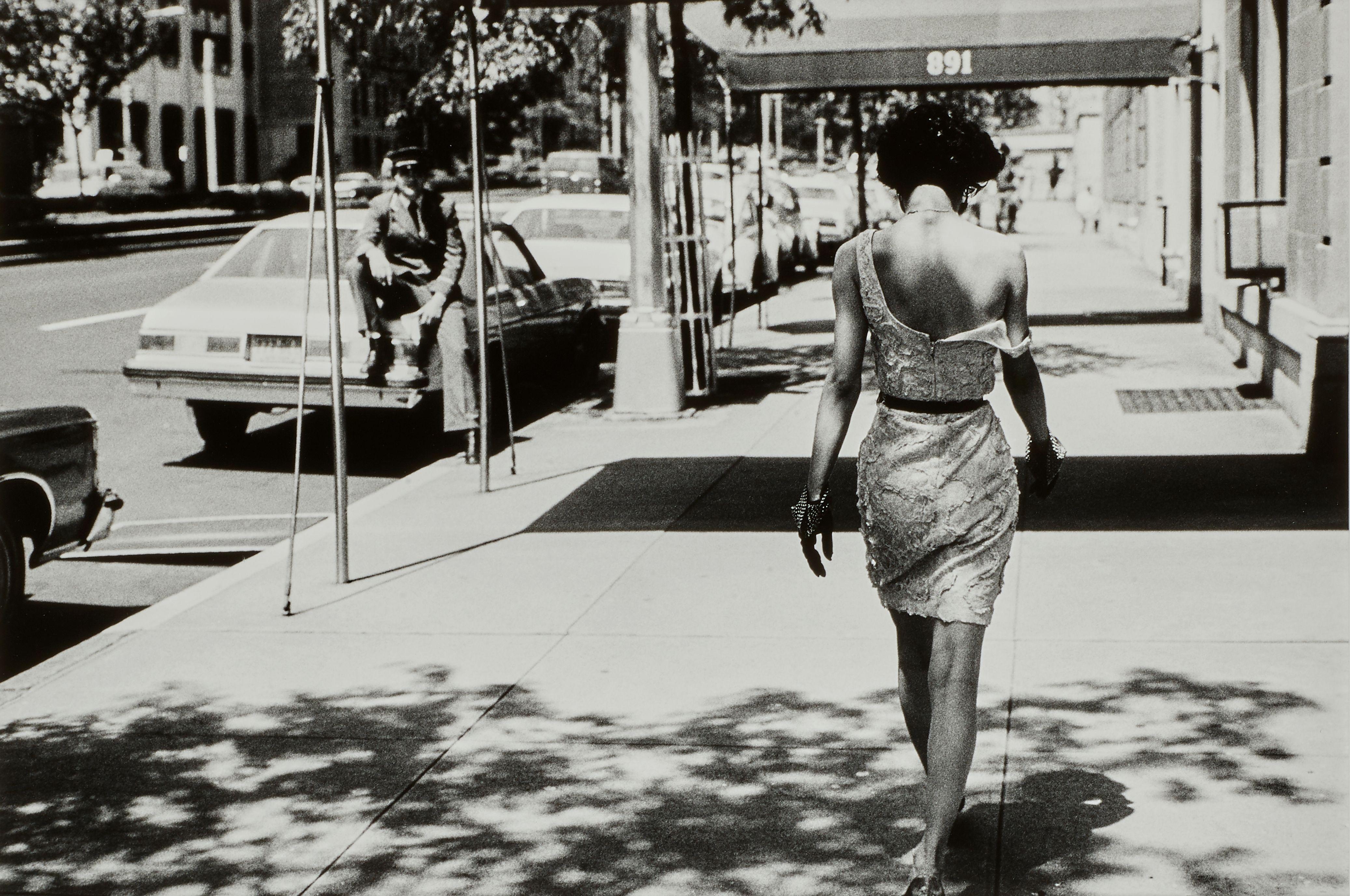 Arthur Elgort - Wendy Whitelaw on Park Avenue, NYC