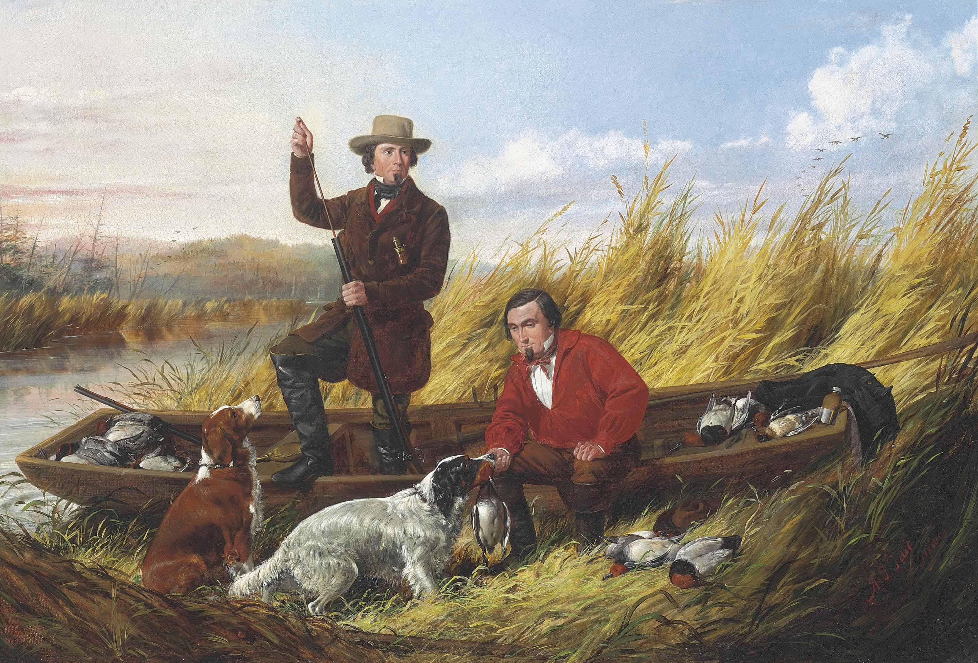 Arthur Fitzwilliam Tait - Duck Shooting, Some of the Right Sort