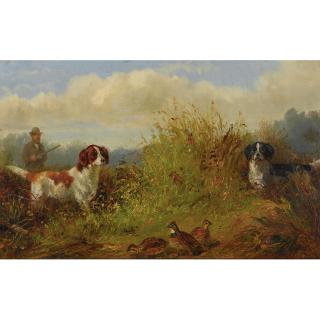 Arthur Fitzwilliam Tait - Quail Shooting, \